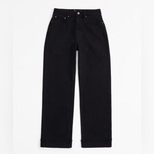 Abercrombie Curve Love 90s Straight Ultra High Rise